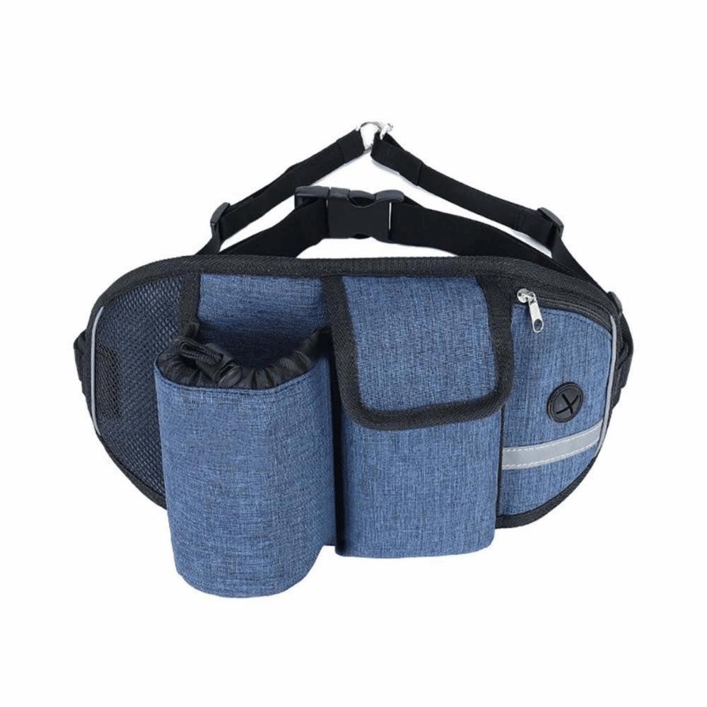 Waist Bag Water Cup Bags Running Jogging Pet Collar Dog Leash Dogs Harness Traction Belt Rope
