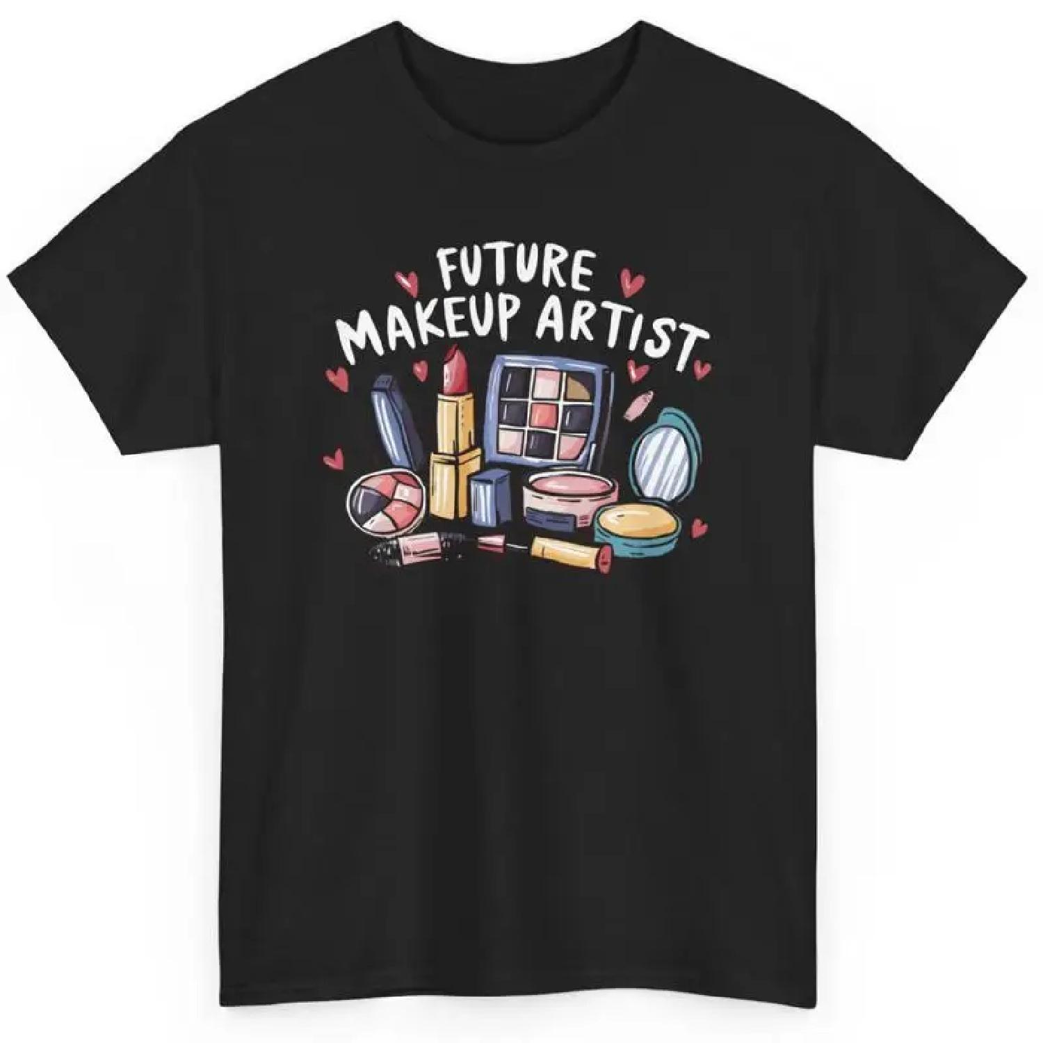 

Future Makeup Artist Funny T Shirt Cosmetologists Women XXXXXL різнокольоровий