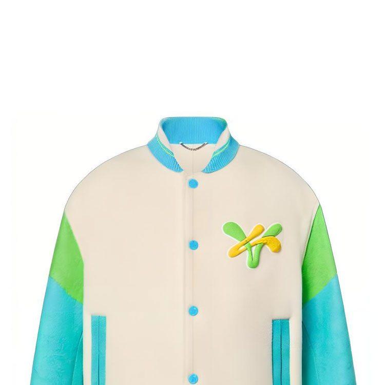 Louis Vuitton Baseball Jacket Men's Multicolor 1AB96I