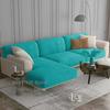 Velvet Sofa Seat Cushion Cover Stretch Plush Thicken Sofa Cover For Living Room L Shape Luxury Corner Furniture Sofa Slipcovers