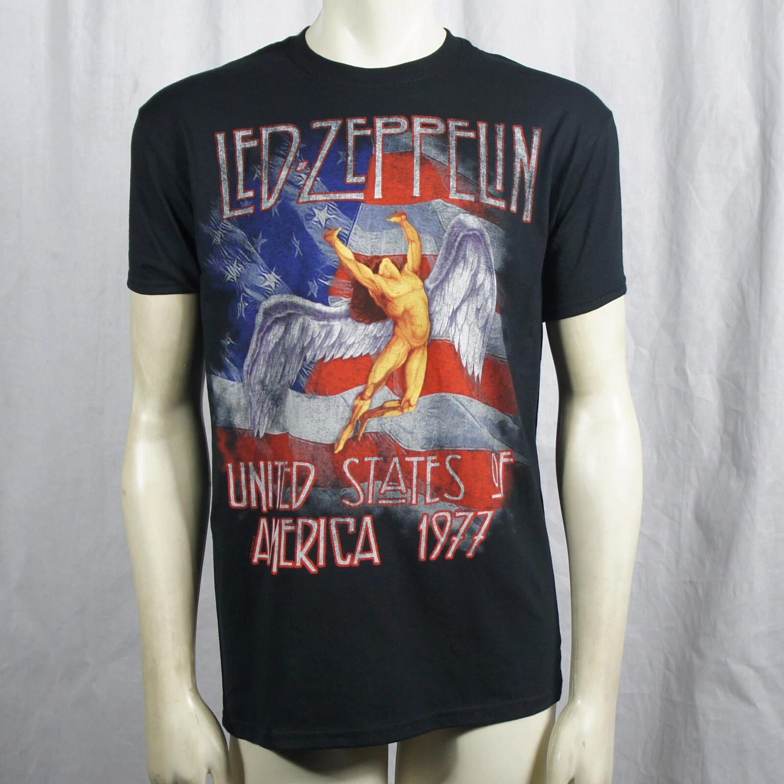 LED ZEPPELIN America 1977 US Tour T-Shirt S M L XL 2XL NEW XXL