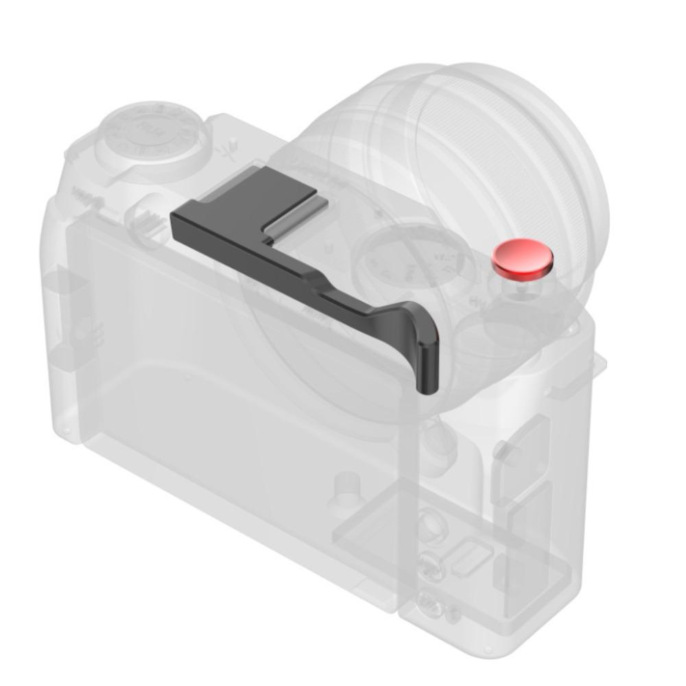 Quick Release Finger Grip Aluminum Shutter Button Kit L Plate Solid Wood Handle for Fuji X-M5