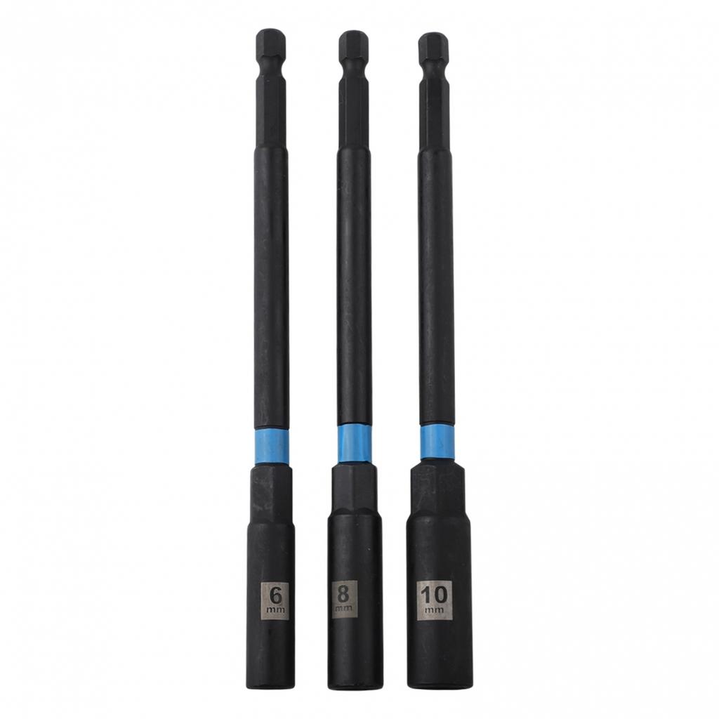 High Durability Hex Socket Wrench Adapter Set of Three Total Length 450mm