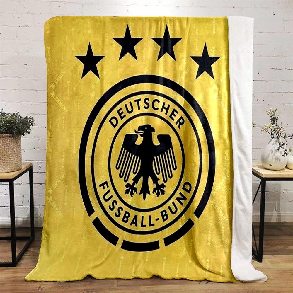 German Soccer Team Designed Flannel blanket for bedroom, living room, sofa, and nap