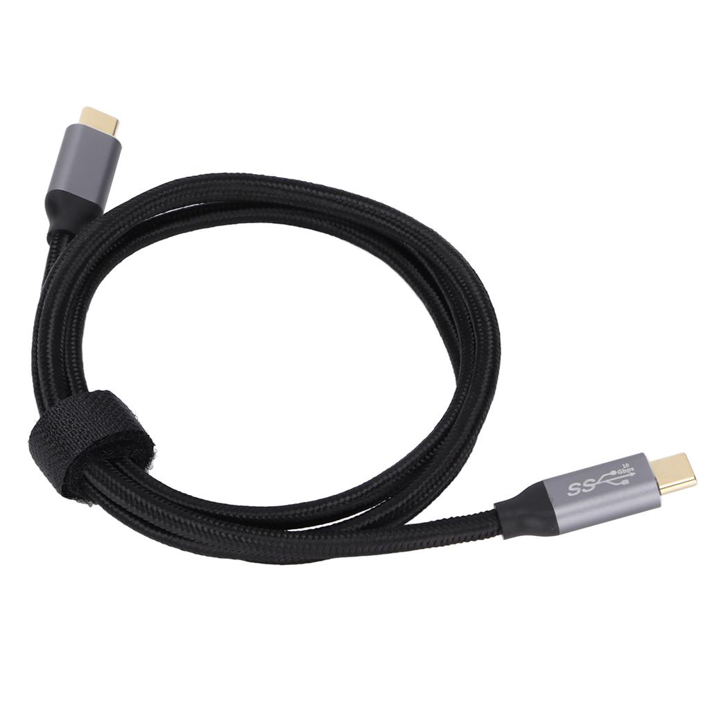 USB C Cable 10Gbps Fast Speed 100W Power Fast Charging 4K 60Hz Smart Chip Stable Transmission Type C Male Cable for PC
