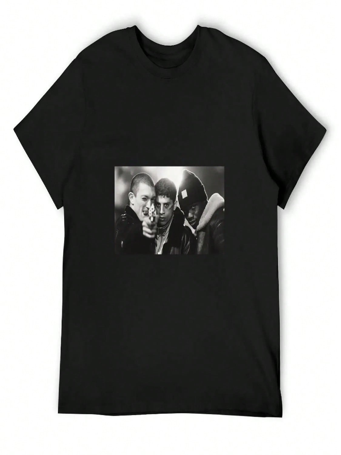 La Haine 1995 T-Shirt Cotton Graphic Tees Man Clothes Anime unisexs T Shirt Graphic S разноцветный