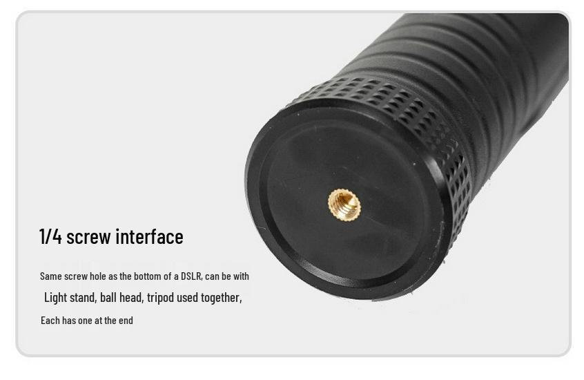 50W RGB Handheld LED Photography Light – Full Color Atmosphere and Live Broadcast Fill Light