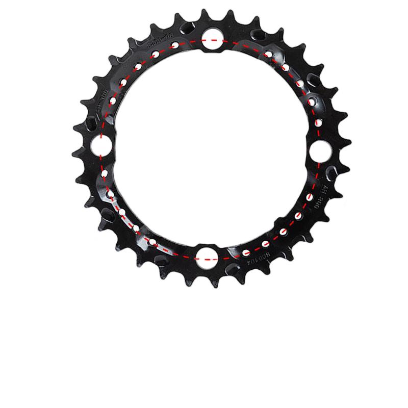 GEETHA Mountain Bike Triple Chainring