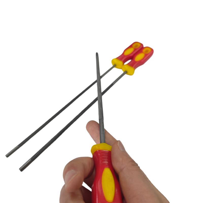 3/6 Pièces Limes pour Tronçonneuse Outils à Main 4.0/4.8/5.5cm Affûtage Limes pour Chaîne de Tronçonneuse Affûteur Pour Travail du Bois