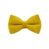 Yellow Velvet Dog Collar & Anti-Escape Leash Combo