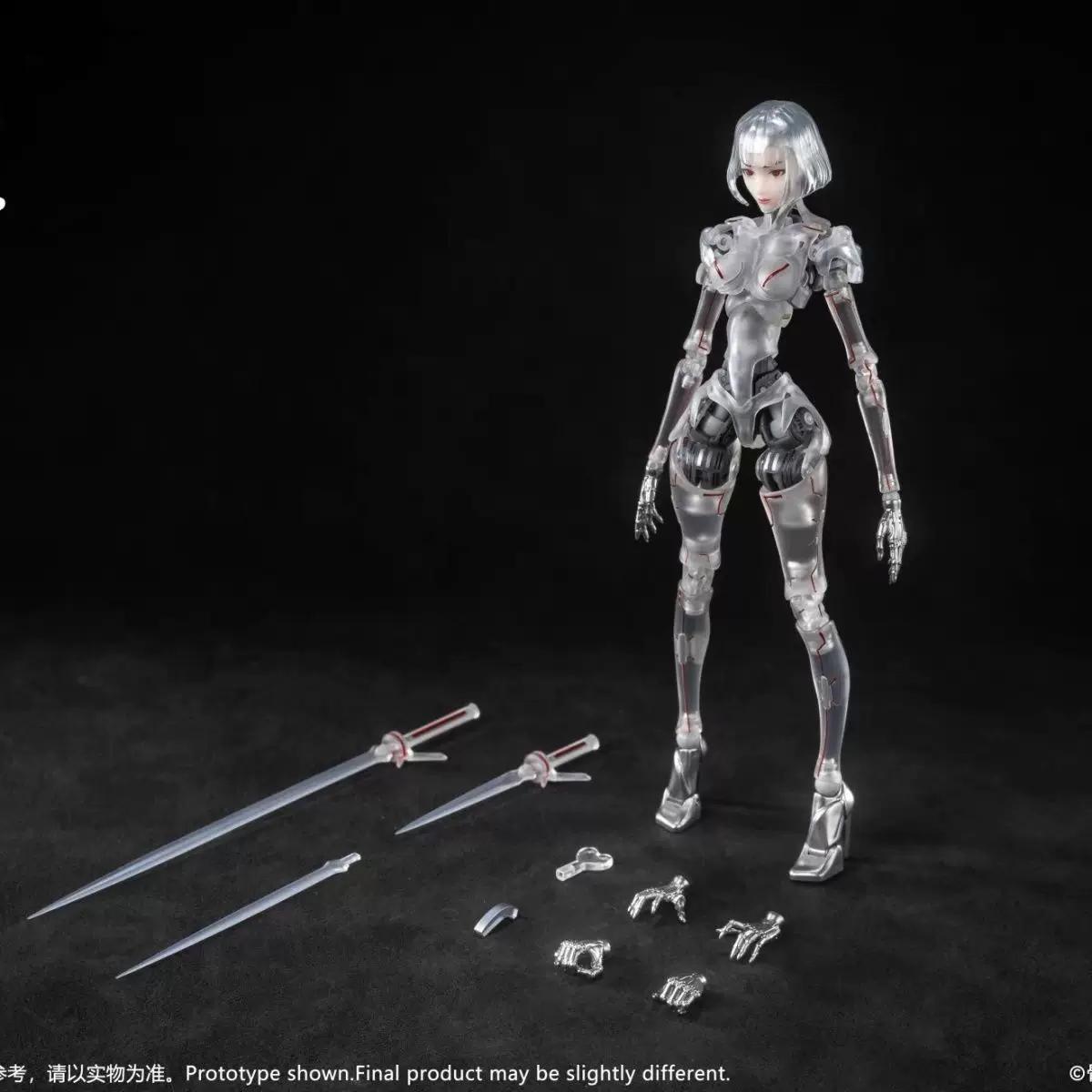 

1/12 Научно-фантастическая фигурка андроида Ai Agent Femella C1 Фигурка на шарнирах Модель Коллекционная Gk Игрушка Настольное украшение Аниме Подарок