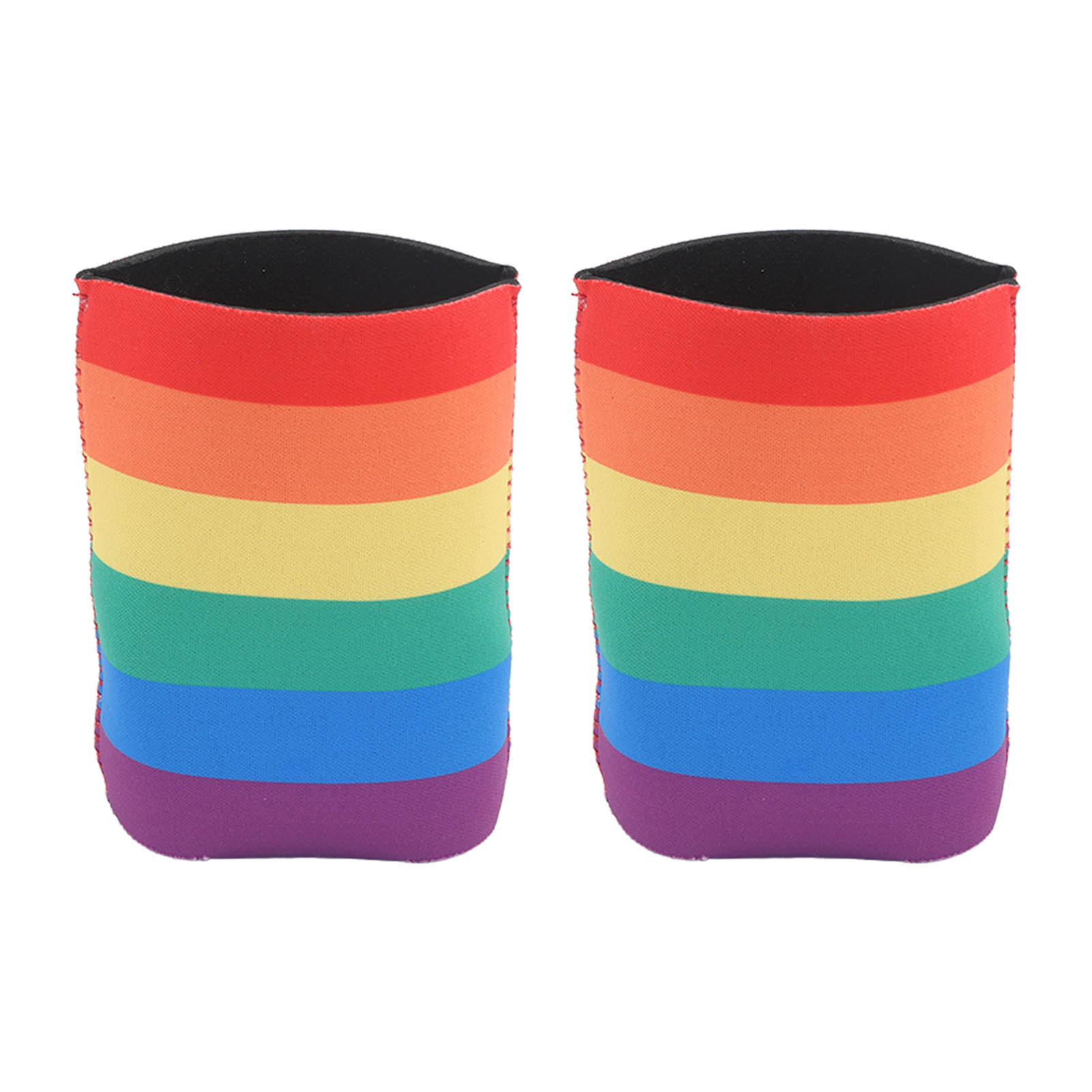 

2Pcs Insulated Neoprene Can Sleeves Slim Beer Can Coolers Drink Sleeves Reusable Cup Cover for Beer