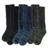 Warm Extra Long Room Cold Weather Loose Socks [box408] Men's Socks, Thick, 3-Pair Set, Double-Knit Pile, Warm, Socks, Thick, Socks, Protection, Fit,