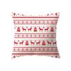 Christmas Decoration  Theme Printing Pattern Cushion Cover Home Living Room Sofa  Pillow