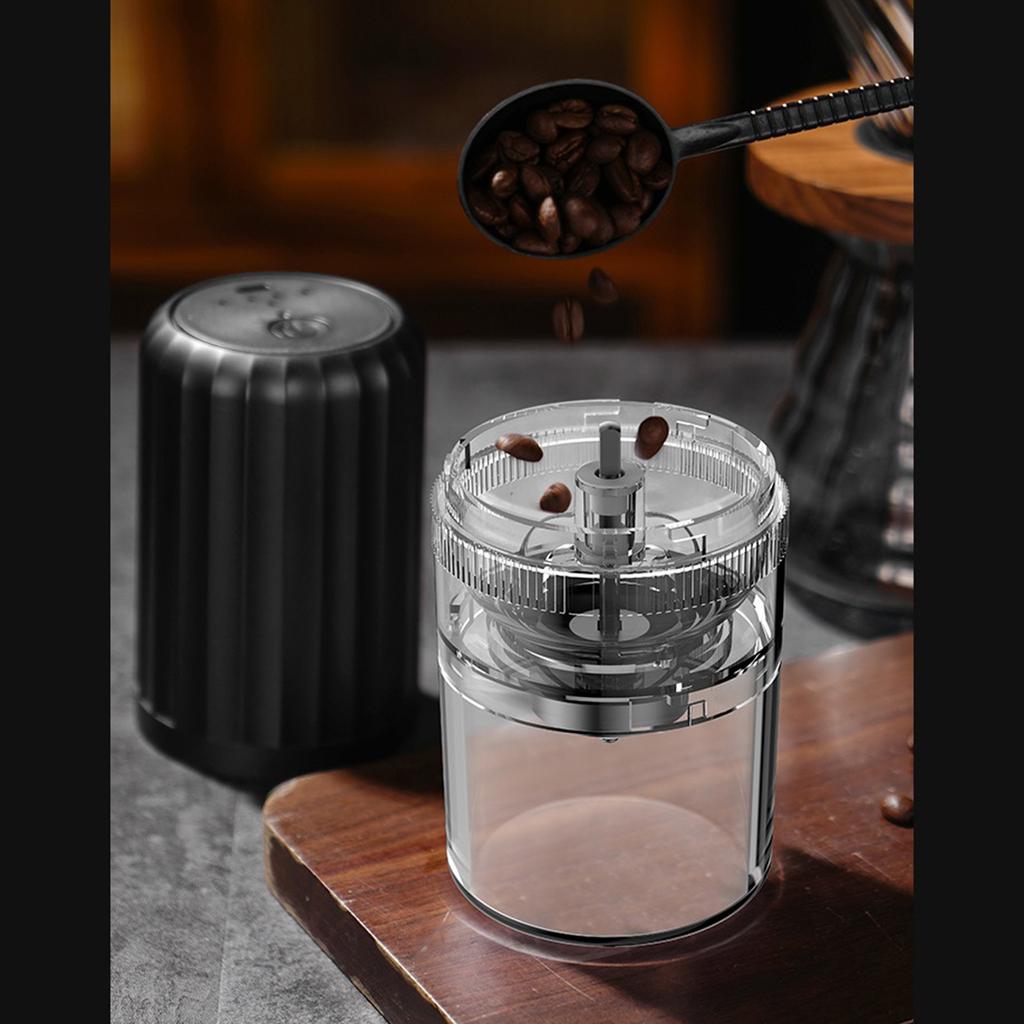 Portable Coffee Grinder Electric USB Rechargeable Home Outdoor Blenders Adjustable Coffee Beans Grinder for Kitchen