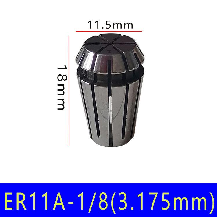 ER11A Collet Holder Spindle Motor for Engraving Machine - Elastic Tool Chuck & Nut Cap Accessory