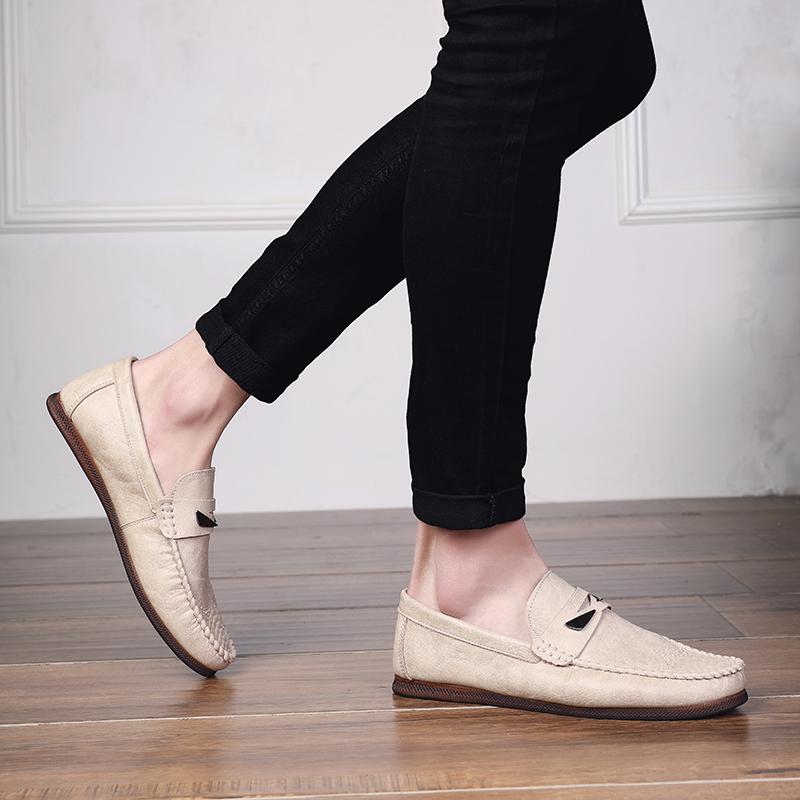 Fashion Men's comfortable driving shoes Casual Flats Shoes Wedding Party Outdoor Strolling Shoes Business formal dress fashion Loafers