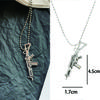 Vintage Design Gun Revolver Pendant Necklace Fashion Retro Geometric Charms Choker Jewelry Party Gift For Women Men