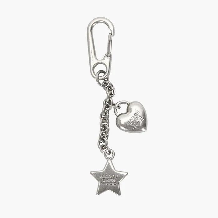 HEART STAR KEYCHAIN_2colors