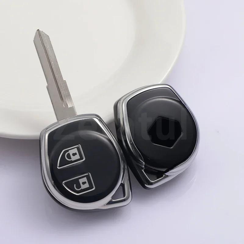 2 Buttons Soft Tpu Car Remote Key Shell Case Cover Fob For Suzuki Celerio Liana Swift Splash Alto Sx4 Vitara Keyless Protector