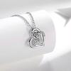 925 Silver Bead Necklace Pendant AAA Zircon For Women Clavicle Chain Necklaces Wedding Party Fashion Jewelry Gift