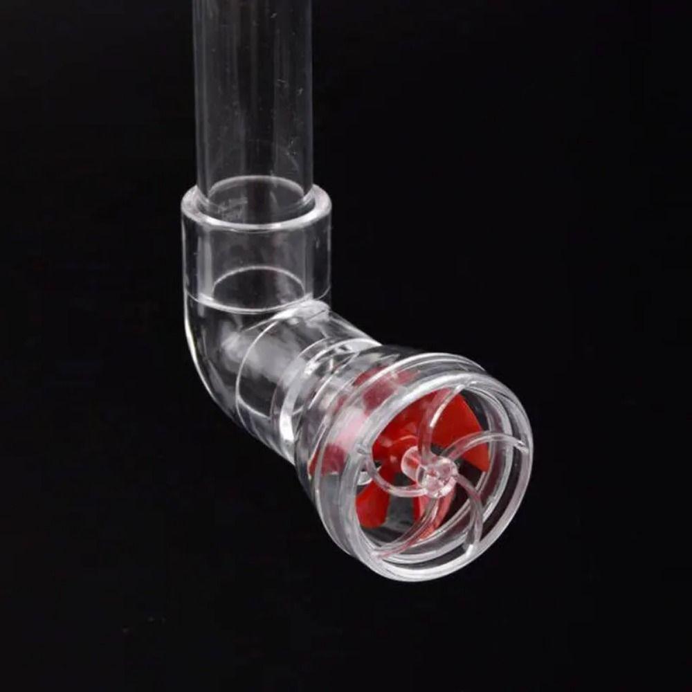 Transparent Auto-Rotating Fan Kit Rotary Type Aquarium Wave Maker Nozzle  Aquarium Application