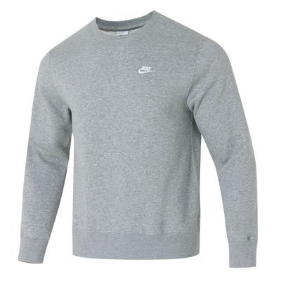Erkek Gri Bisiklet Yaka Orta Seviye Sweatshirt FN3887-063