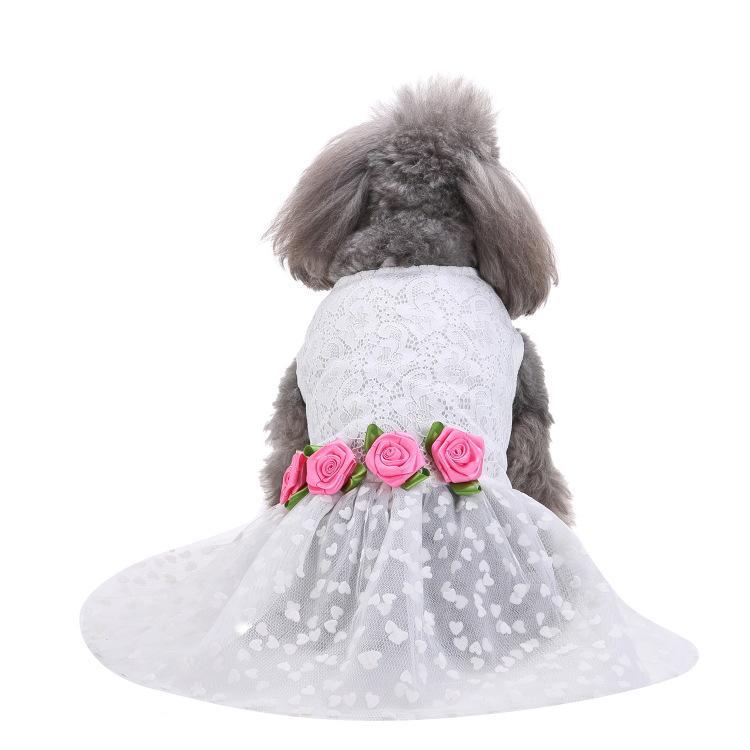 Summer Princess Dog Dress: Lightweight Skirt for Small and Medium Dogs