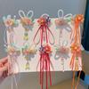Mid-Autumn Festival Rabbit Hanfu Hair Clip – Ancient Style Fairy Bowknot Headdress for Children