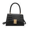 Stone pattern shoulder texture women's bag, simple temperament trend handbag women's fashion shoulder messenger bag