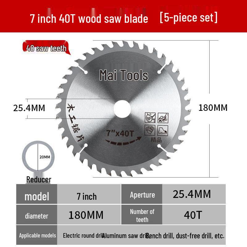 High-Hardness Dual-Purpose Saw Blade: Aluminum-Wood Alloy for Eco & Paint-Free Boards.