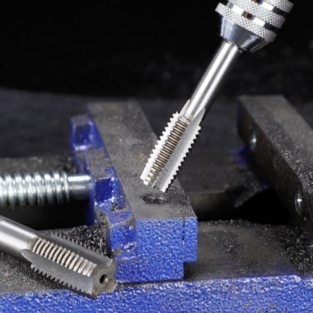 2PCS Engraved Size Marking Hand Tap M18 x 2.5mm / M20 x 2.5mm Straight Flute Tap  Automotive Repair