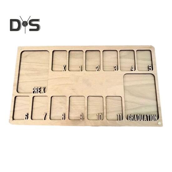 Cornice portafoto anni scolastici Pre-K alla laurea Cornice portafoto 14 foto Cornice per laurea senior per traguardi educativi del bambino