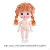 21cm BJD Doll with Footwear Interactive Design Movable Joints Educational Toy for Girls Gift Holiday