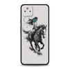 Phone Case Cover for Google Pixel 10 9 8 7 6 7A 6A Pro Shockproof Soft TPU 10 9 Pro XL Shell Animal Galloping Horse Girl Drawing