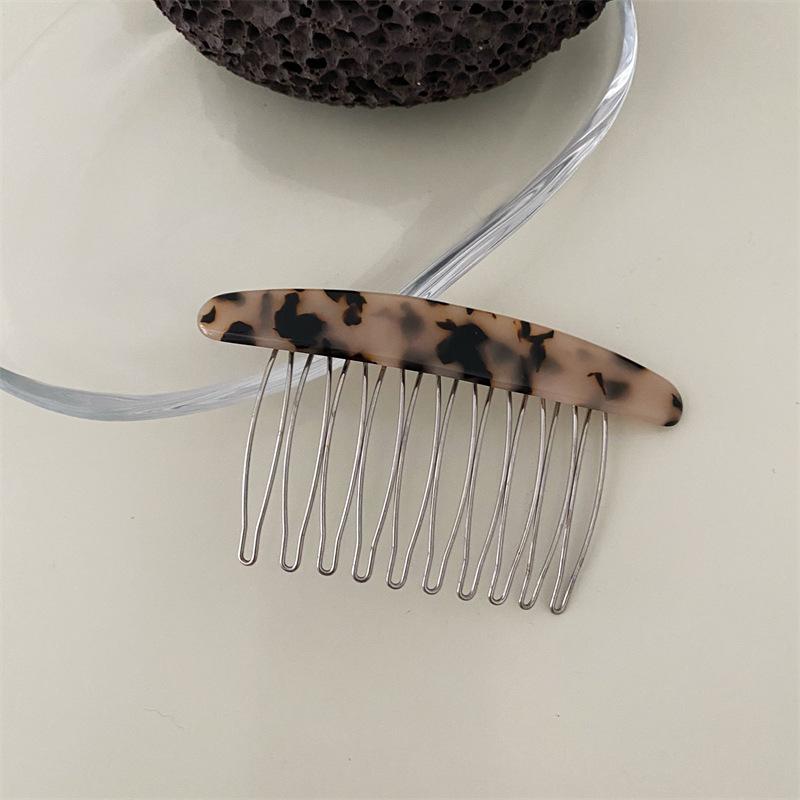 Kleine Größe 7 Zähne Einsatz Kamm Clip Frauen Haar Styling Haarnadeln Frauen Kopfbedeckungen Schmuck Pony Gebrochenes Haar Kamm Clip mädchen Geschenke