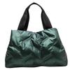 New Women Handheld Underarm Bag Minimalist Glossy Down-Filled Tote Bag Large Capacity Oxford Shoulder Bag