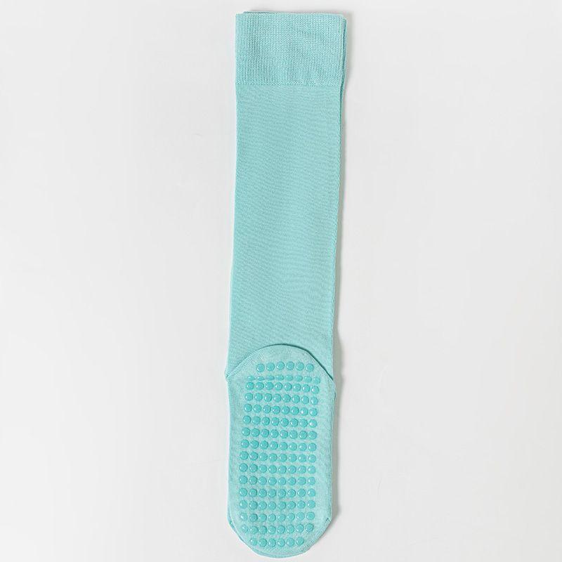 

Solid Hose Pilates Socks Women Spring and Summer Cute Fitness Non-Slip Socks Professional Sports Anti-pilling Yoga Socks Green onion Blue