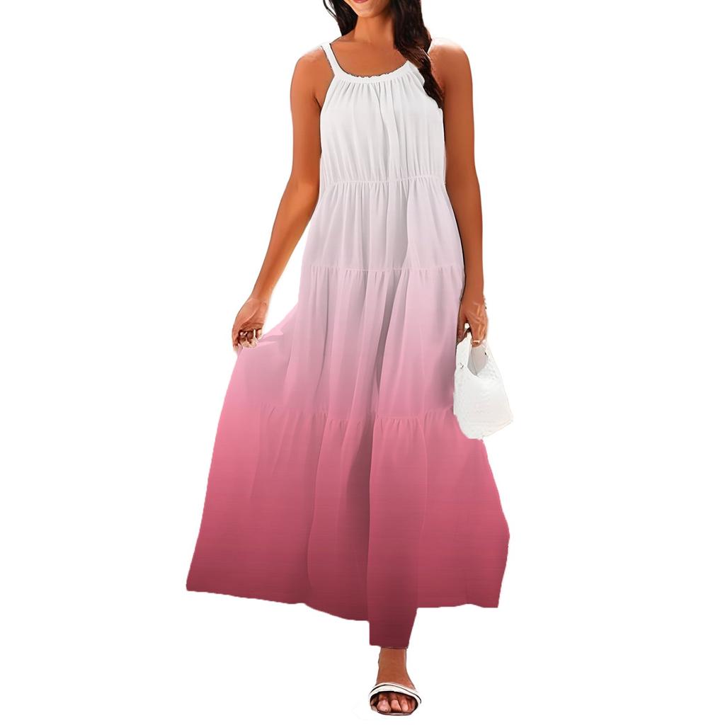 Women's Summer Casual Fashion Suspender Sleeveless Dress