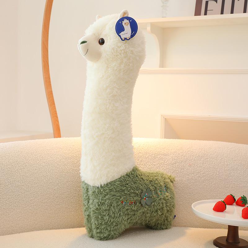 

Трансграничная коротконогая большая подушка-альпака: Милая плюшевая игрушка мифического существа 80 cm 1.15 kg