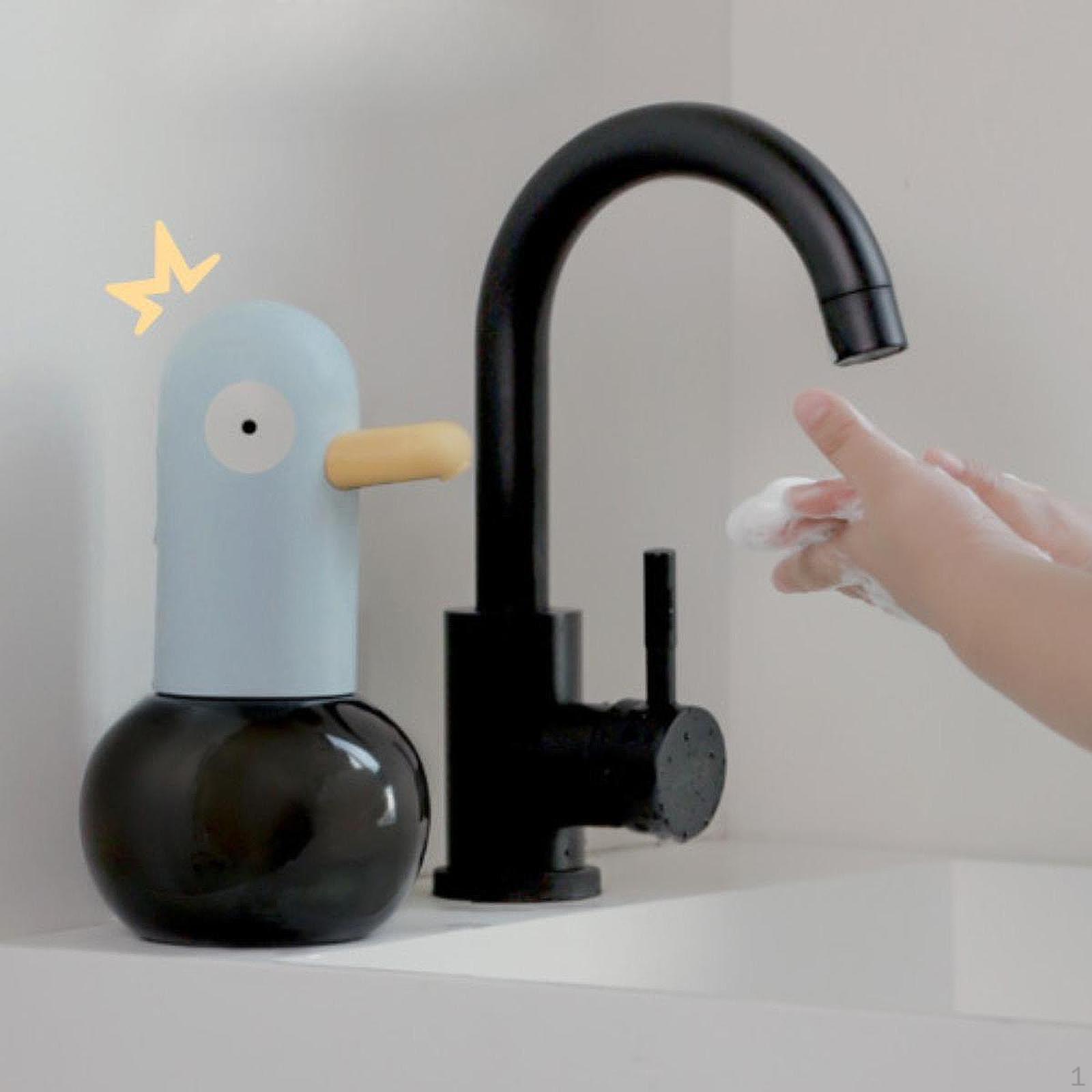 

Автоматический дозатор мыла для рук для детей, портативный, пенный для синий