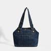 Korean Retro Denim Bag Armpit Large-capacity Tote Commuter Washed Cloth Fashionable All-matching Shoulder Trendy