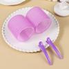 Hair Rollers Self Grip Hook Hair Curlers with Styling Clip Heatless Hairs Roller SalonDressing Curlers Sticky Hair Styling Tools