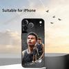Custodia per Telefono Sportiva Basket Victor Wembanyama Per iPhone 17, 16,15,14,13,12,11 Plus,Pro Max, Altri Cover Morbida Nera