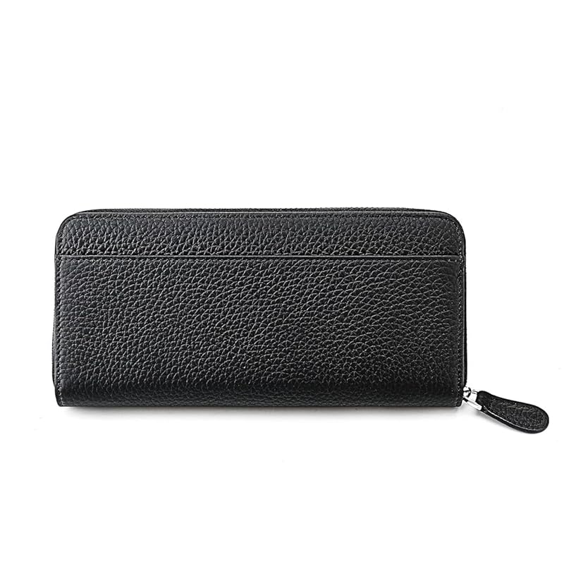 

[Yocipa] Skimming Prevention Wallet Men s Genuine Leather Long Wallet Multi functional card case RFID protection Large capacity smartphone storage