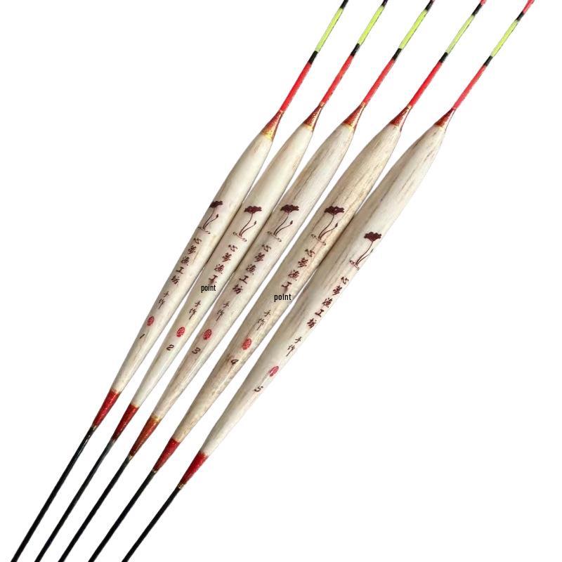 Shallow Water Balsa Wood Fishing Floats for Carp and Crucian Fishing