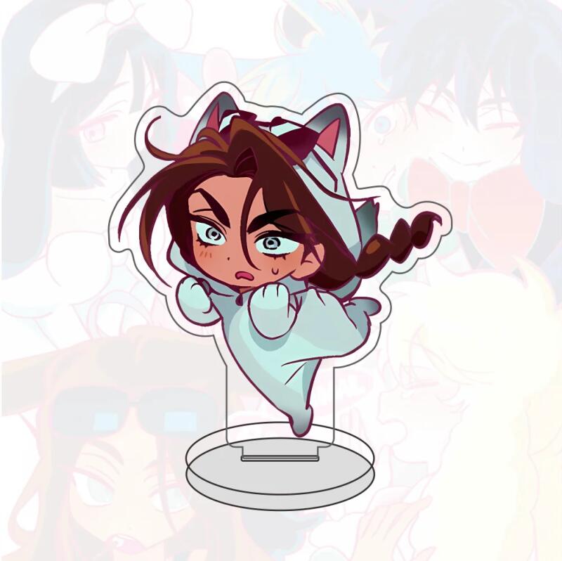 

Anime Alien Stage Acrylic Models Standing Plates Desktop Ornament Mizi Sua Till Ivan Hyuna Luka Cosplay Accessories Fans Gifts 10cm