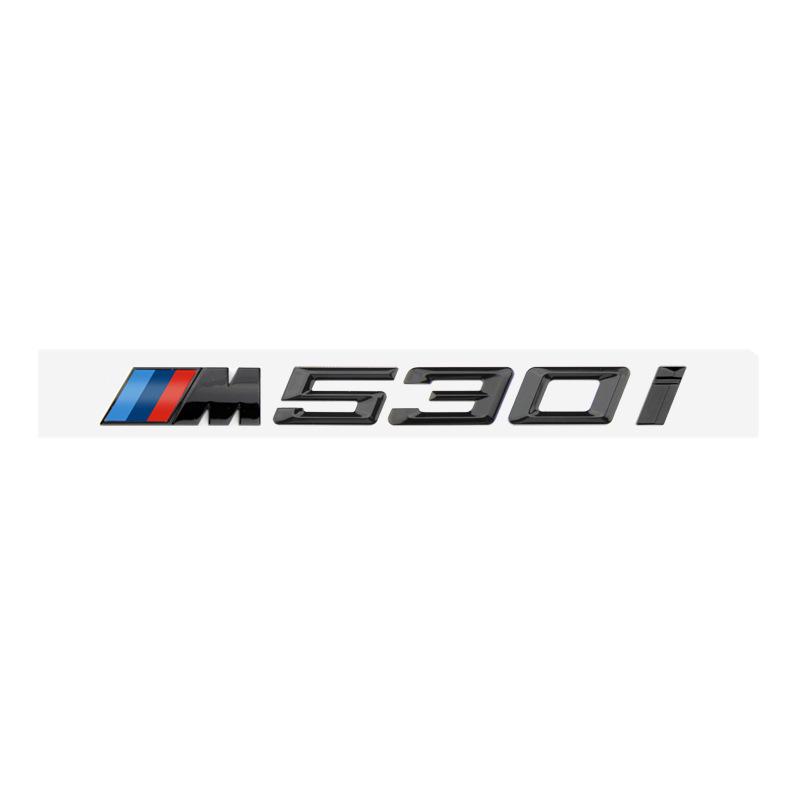 BMW Rear Emblem M Lettering Modification for 330i, 325li, 430i, 530i, 540li