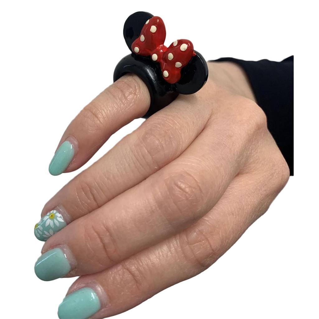 Schritte Minnie Maus Ring, Spielzeugring, Größe 10