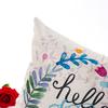 1PC Pillowcase 45x45cm Happy Easter Decorations  Home Easter Rabbit  Pattern Pillow Cover Wedding